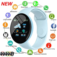 relógio Smart Watch Heart Rate Blood Pressure Fitness Tracker Kids Watches Men Women Wristband Sport Smartwatch for Android IOS