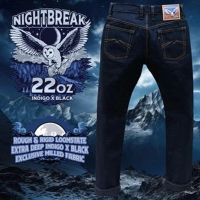 BIGSALE! Nightbreak 22oz Unsanforized Deep Indigo x Black - 28 slim cut