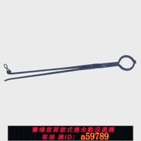 【台灣公司 可打統編】帶鎖狗夾鍛打加厚圓口捕捉犬抓土狗鉗子加長夾狗套狗神器安防工具
