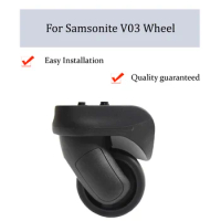 For Samsonite V03 Nylon Luggage Wheel Trolley Case Wheel Pulley Sliding Casters Universal Wheel Repair Slient Wear-resistant