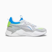 SEPATU CASUAL PRIA PUMA RS-X 3D PUMA White-Ash Gray 390025 08 8