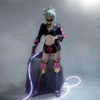 Game Genshin Impact Kuki Shinobu Cosplay Costumes Anime Figure Halloween Costumes for Women Role Play Sexy Clothing Suit Wig