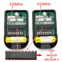 SMC5326 SMC5326P-3 330mhz 433mhz Remote Control Receiver Controller 8 Dip Switch Auto Gate Duplicate Remote Control