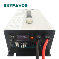 Customized 72V 25A power battery charger MCU Controlled automatic 72 volt battery charger for lithium lipo lead acid battery