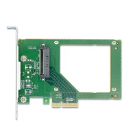 U.2 to PCIe Adapter for 2.5" U.2 NVMe SSD