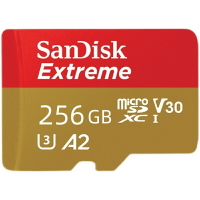 SanDisk SD Extreme microsd 256g內存tf卡高速micro sd卡switch無人機gopro相機4K存儲卡
