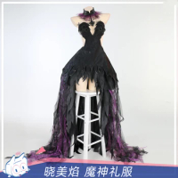 Anime Puella Magi Madoka Magica Akemi Homura Black Lolita Dress Party Uniform Cosplay Costume Halloween Carnival Women 2023 New