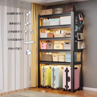 【Easy Life 家居館】五層角鋼置物架-洞洞板40X60X160CM(角鋼架 洞洞板架 收納架 置物架)