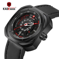 KADEMAN Men's Fashion Business Quartz Wristwatches Creative Sports Watches Men Luxury Brand Watch Clock Male Relogio Masculino