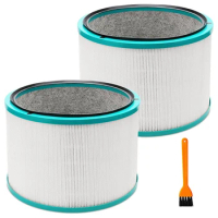 HEPA Filter Replacement For Dyson HP01 HP02 DP01 DP02 Pure Hot + Cool Desk Purifier, Compare To Part 968125-03