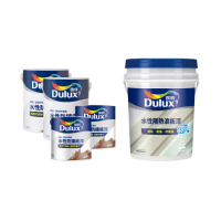 【Dulux得利官方店】25坪 水性隔熱浪板底+面漆組
