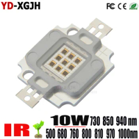 High Power LED Chip IR 1W 3W 5W 10W 20W 30W 50W 100W COB SMD LED Bead FOR 10 W Watt IR Surveillance video light special light