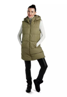 London Rag 軟橄欖色連帽無袖背心毛衣