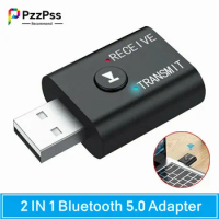Bluetooth 5.0 Audio Transmitter Receiver 3.5mm AUX Jack RCA USB Dongle Stereo Wireless Adapter For TV Car Kit Speaker Headphone