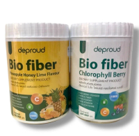 ( 1แถม1 ) Deproud Bio Fiber ดีพราว ไบโอ ไฟเบอร์ รสสับปะรด น้ำผึ้ง