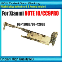 256GB Motherboard for Xiaomi Mi Note 10 Note10 CC9 Pro Mainboard Original Unlocked 128GB Logic Board