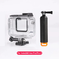 Dive Case for Insta 360 Ace Pro 2 / ACE Pro Waterproof Housing Protective Cover Underwater 60M Dive 