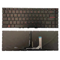 NEW US For MSI GF63 GF63 8RC GF63 8RD GF63 Thin 9SC Laptop Keyboard Black With Red Backlight