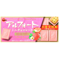 北日本Bourbon 帆船草莓風味餅乾 55g