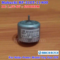 Mabuchi RF-310T-11400 Round Motor DC 3V 5V 6V 6500RPM for CD DVD Player/ Solar 4WD Drive/ Fan/ Toy Models