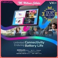 ADVAN Tab VX Neo | Dual SIM Card 4G LTE | 4GB+4GB/128GB | 10.1" IPS Screen | 6200 mAh | Android 14