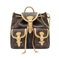 【二手名牌BRAND OFF】LOUIS VUITTON LV 路易威登 棕色 原花帆布 Excursion PM 後背包 M46932