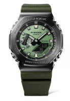 Casio CASIO GSHOCK GM-2100B-3ADR STAINLESS STEEL GREEN RUBBER
