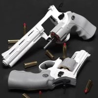 ZP5 357 Revolver Launcher Continuous Firingt Pistol Soft Dart Bullet Toy Gun CS Outdoor Weapon for Kids Adult