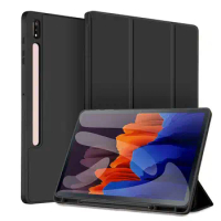 Case for Samsung Galaxy Tab S6 10.5 Inch SM-T860 T865,Stand Cover for Samsung Galaxy Tab S7 11 Plus FE 12.4Pencil Holder Funda