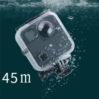 45M Underwater Waterproof Case for GoPro Fusion 360-degree Camera Diving Housing Action Camera Accessories