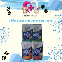 Makanan Kucing Life Cat Wet food 400gr - Life cat kaleng 400gr