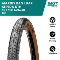 MAXXIS Ban Luar Sepeda DTH Tanwall Skinwall 26 x 2.30 EXO 60 TPI Bicycle Outer Tires MTB Cross Count