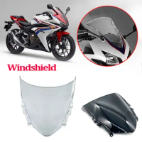For Honda CBR500R 2013 2014 2015 CBR500 R CBR 500R Motorcycle Windscreen Wind Screen Deflectors CBR 500 R Windshield Accessories