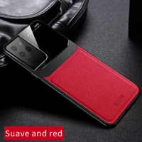 Leather Plexiglass Cover Case for Samsung Galaxy S21 S20 Plus Note 20 S21 Ultra S20 FE S20FE 5G Shockproof Phone Case for S21+
