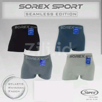 Sorex Boxer Pria Seamless art 3802 3804