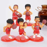 ญี่ปุ่นอะนิเมะ Figuras S Lam Dunk พีวีซีรูปผู้เล่นบาสเกตบอลผู้ใหญ่ร้อนตุ๊กตาคริสต์มาสเด็กของเล่นวันเกิดเด็กของเล่น10ชิ้น/เซ็ต