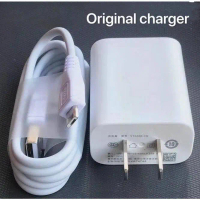 Original 5V 2A fast charger with USB cable, supports Android devices, Micro and Type C connectors, s