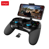 Ipega PG-9156 Bluetooth Gamepad 2.4G WIFI Game Pad Controller Mobile Trigger Joystick For Android Cell Smart Phone TV Box PC PS3