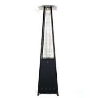 Stainless gas pellet infrared patio heater gas heater pyramid patio heater
