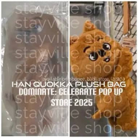 (ready stok) HAN QUOKKA HANQUOKKA PLUSH BAG pop-up store 2025 Korea Jyp Entertainment