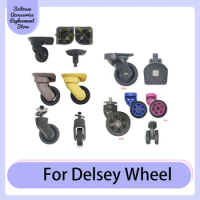 Adapt To Delsey Silent Wheel Universal Wheel Travel Suitcase Repair Travel Accessories Wheels Smooth Save Effort Suitcase