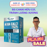 Viên Uống Aqua Calcium D3  Bổ Sung Canxi, Hỗ Trợ Tăng Chiều Cao (827 tuổi) Hộp 30 viên