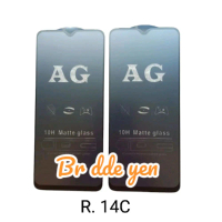 Tempered Glass untuk Xiaomi Redmi 14C Anti gores Kaca MATTE Anti Fingerprint screen guard pelindung 