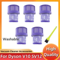 Washable Filter Hepa Unit for Dyson V10 SV12 Cyclone Animal Absolute Total Clean Vacuum Cleaner Filters Spare Parts Accessories