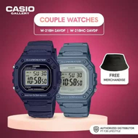 Jam Tangan Couple Casio W-218H-2AVDFxW-218HC-2AVDF