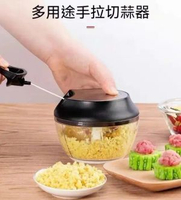 全城熱賣 - A48- 手動攪拌機 切碎器 手動蒜泥機 多功能食物攪拌機 手動攪拌機切碎器 料理器