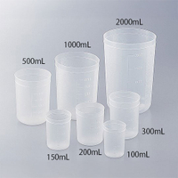 《AS ONE》拋棄式燒杯 PP Beaker, Disposable, PP