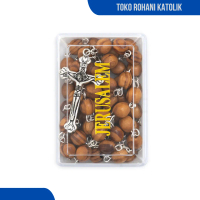 ROSARIO KATOLIK JERUSALEM 6 MM – KALUNG ROSARIO / ROSARIO KAYUDENGAN KOTAK KHUSUS
