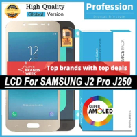 5.0'' Display for Samsung J2 Pro 2018 J250 J250F LCD Touch Screen Digitizer Repair Parts Tested High Quality