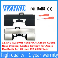 A2669 A2681 11.54V 52.6WH 4561MAH New Original Laptop battery for Apple MacBook Air 13 inch M2 2022 Year
